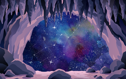 夜空, 星座, パソコン壁紙, 壁紙