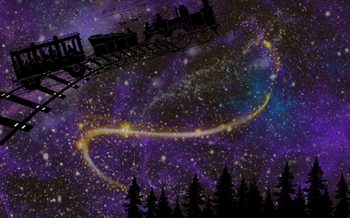銀河鉄道, 機関車, パソコン壁紙, 壁紙