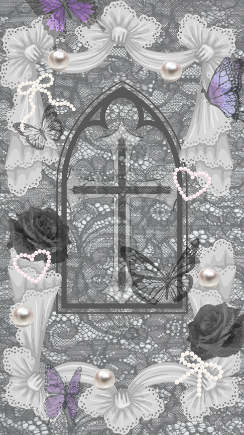 可憐, ゴシック, スマホ用壁紙, 壁紙